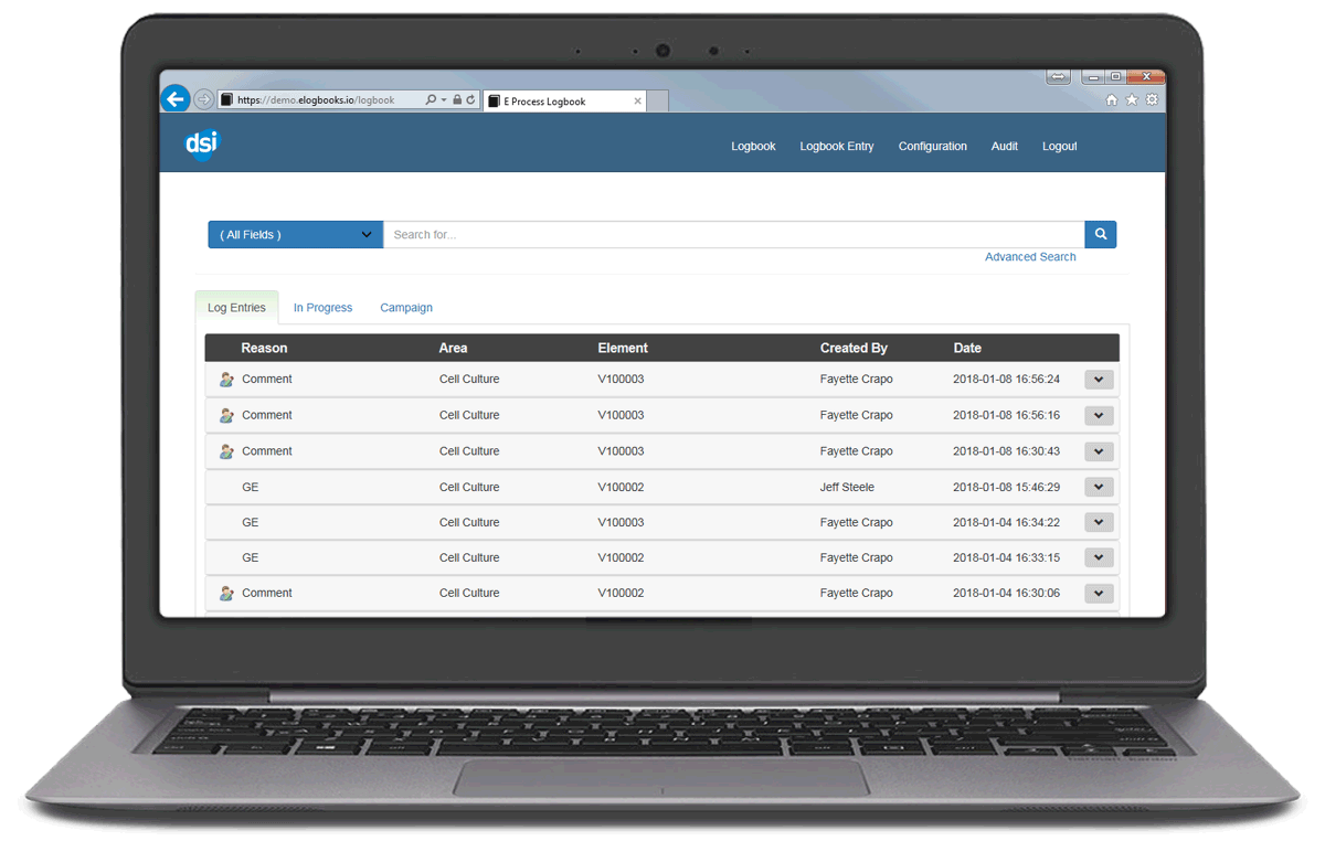 Meet eForms: Electronic Process Logbook, Forms, & Work Instructions